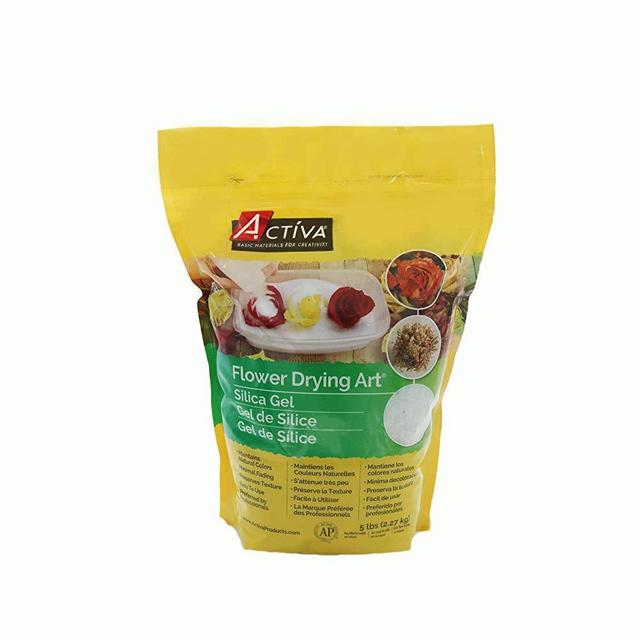ACTIVA Silica Gel for Flower Drying 5 Pound