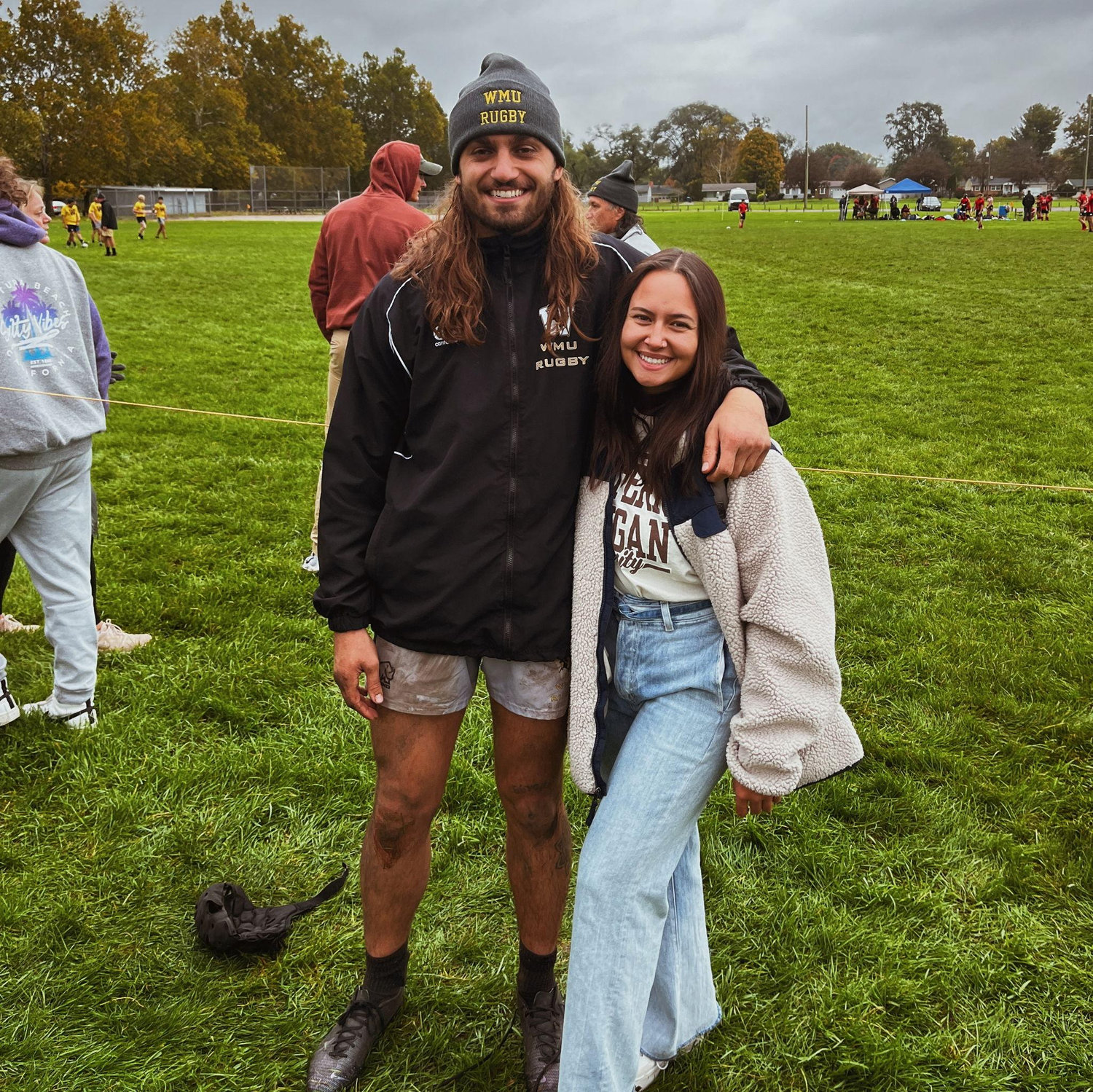 Many college weekends spent watching rugby!