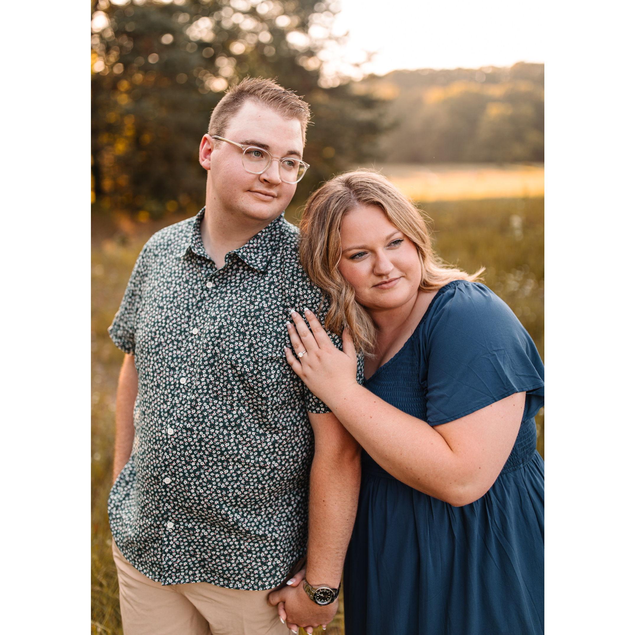 Engagement photo session with Jenna "Happileigh_Captured" Photography.
