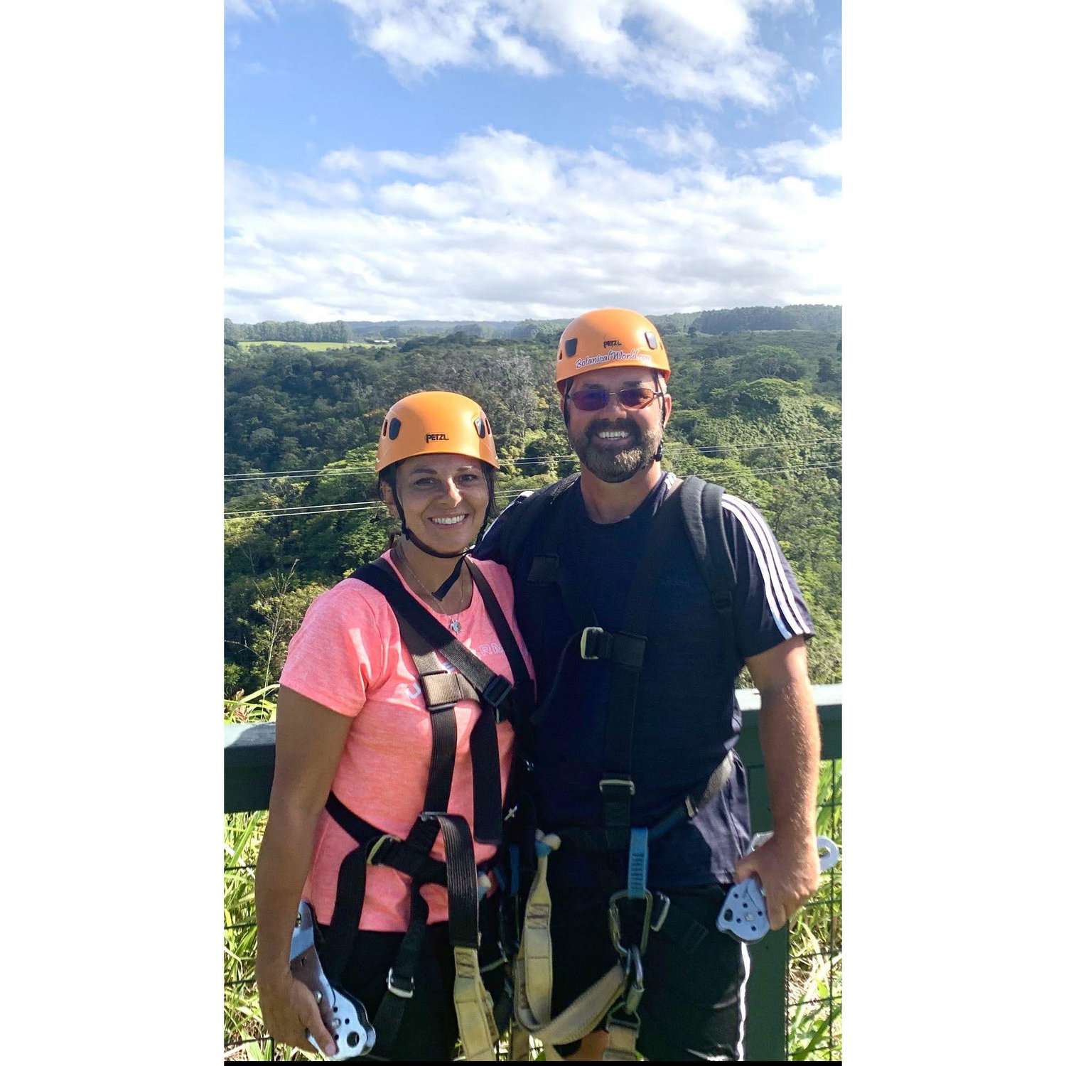 Ziplining in Hawaii