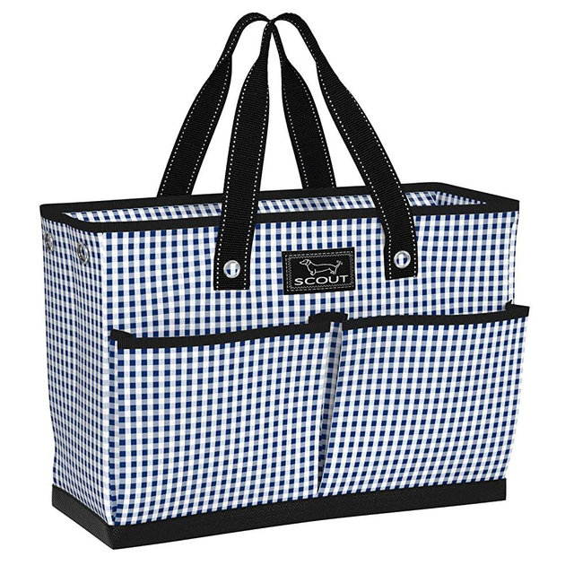 SCOUT The BJ Bag, Large Tote Bag with 4 Outside Pockets & Inside Zipper Pocket