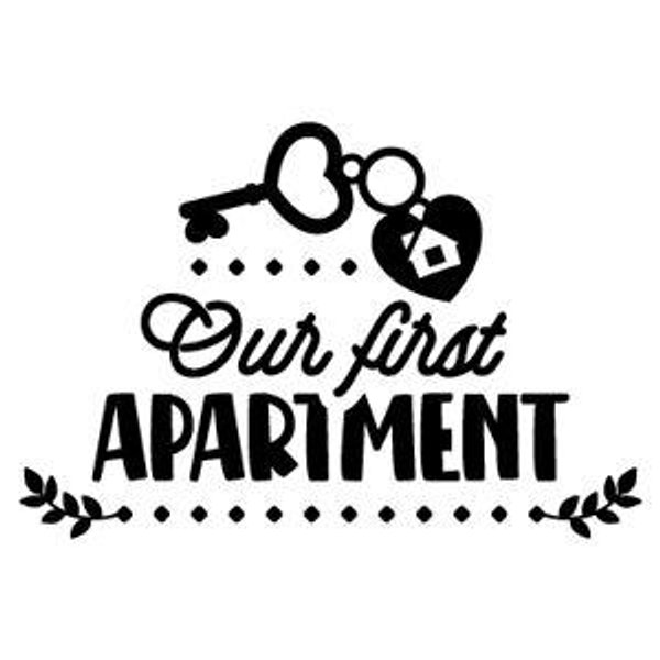 Our first apartment