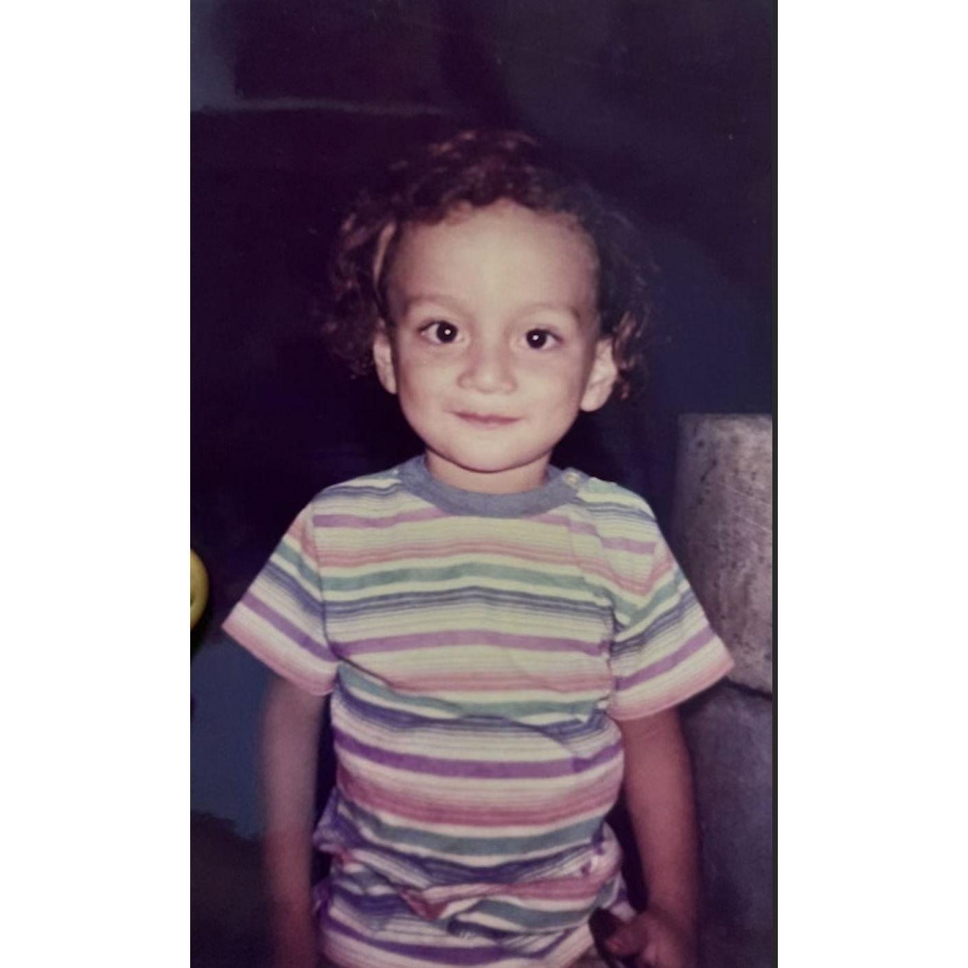 David as a baby
