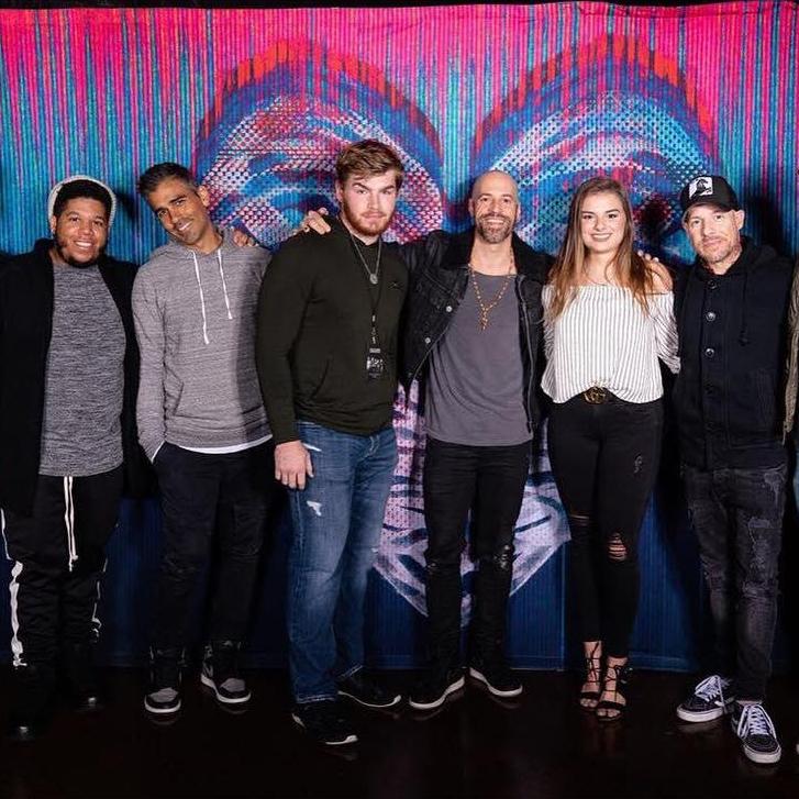 When we saw Brandon's favorite band in concert, Daughtry!