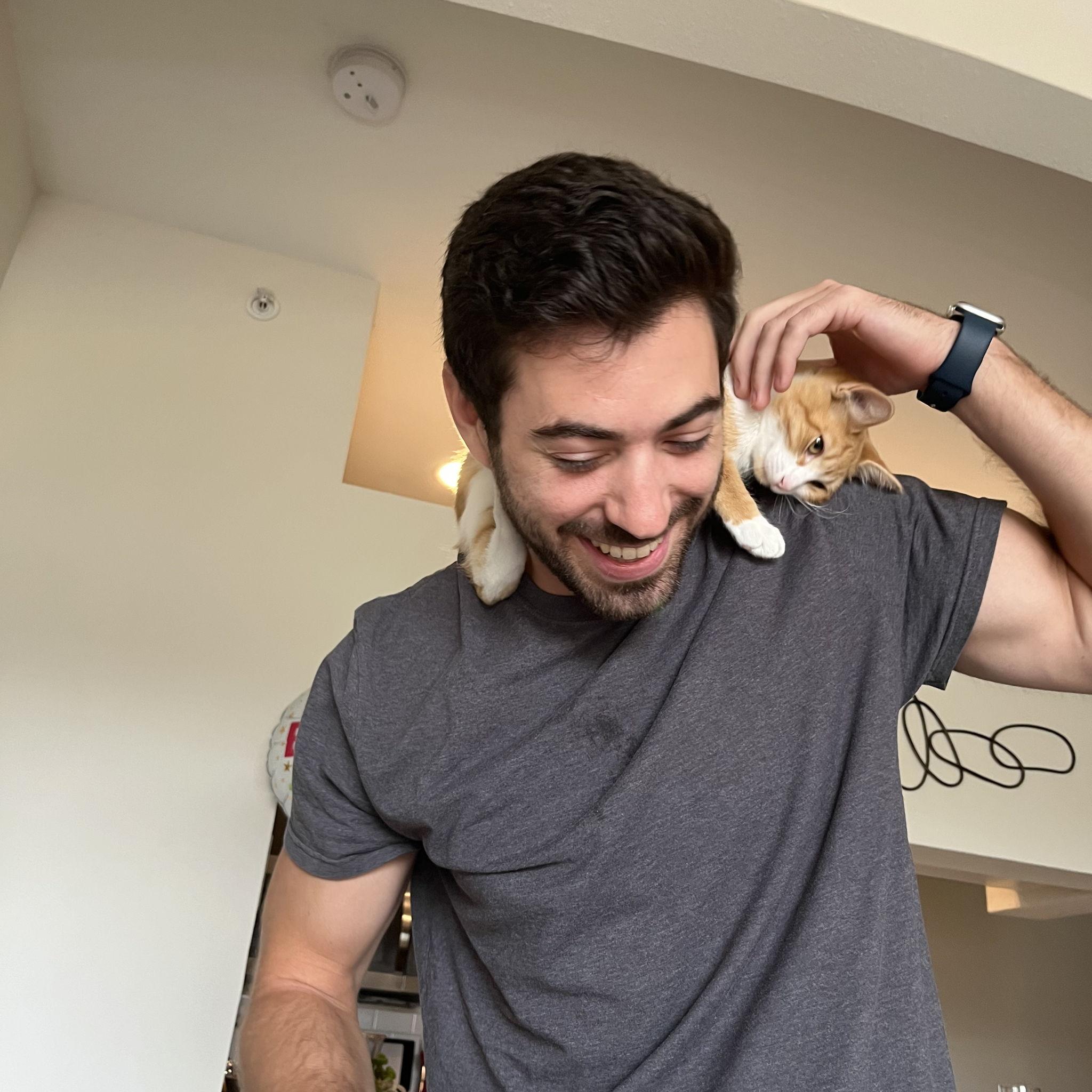 Our first pet - and kyles obsession (Loki)