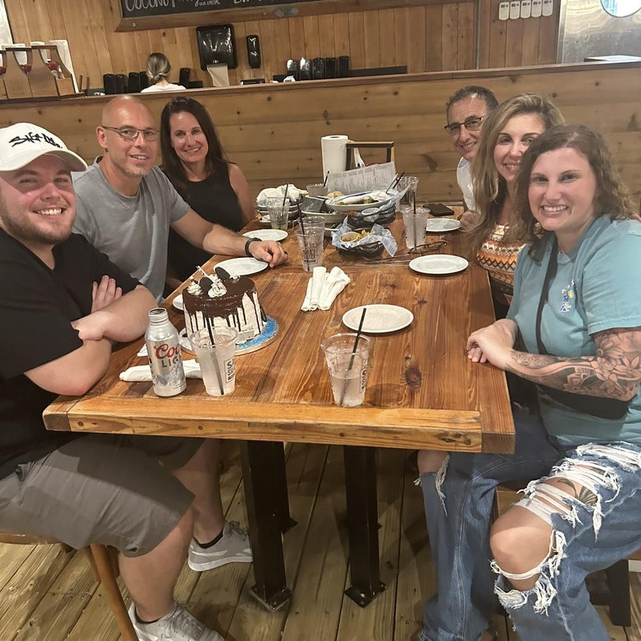 Celebrated Vicki and Scott's engagement