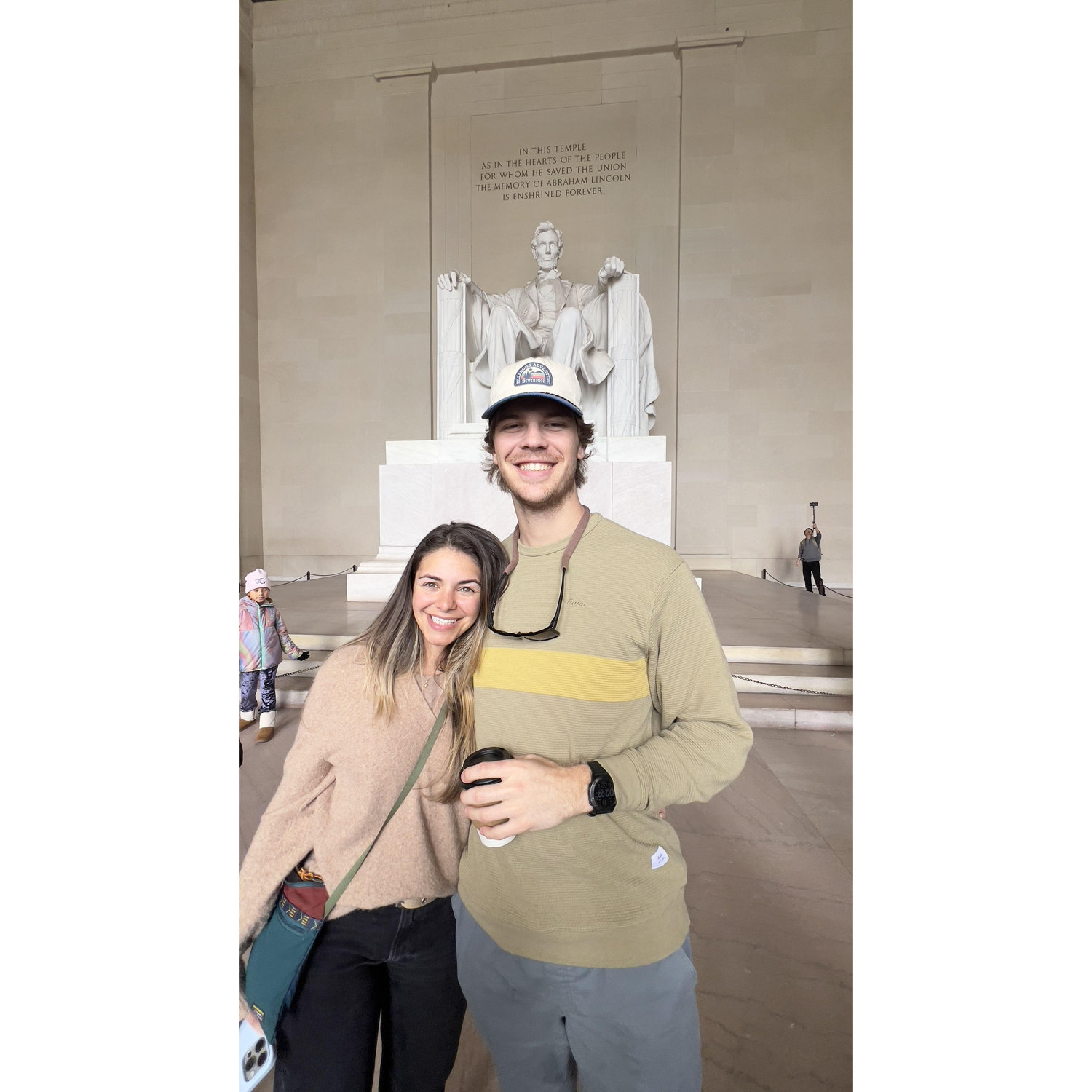 Luke's first time to DC! We ran a 10-miler race this weekend