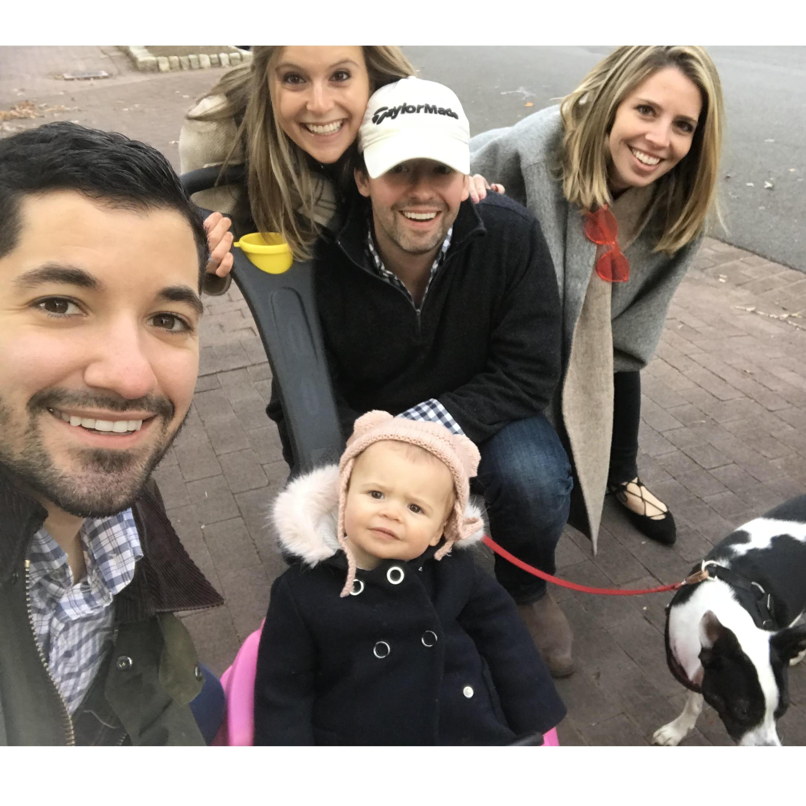 Endless good times with this crew in Georgetown!