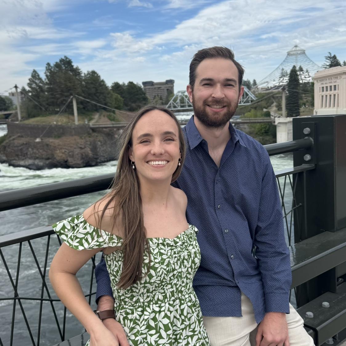 Makenna's first time visiting Evan's sister Morgan in Spokane, WA for her Master's Graduation!