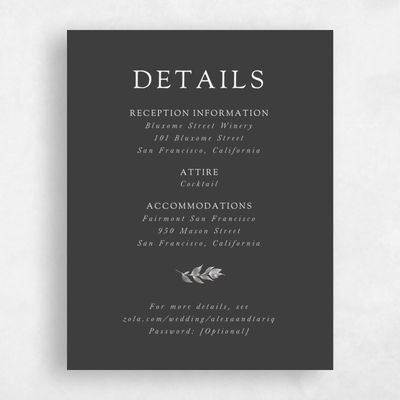 Multi-Colored Wedding Enclosure - Leif