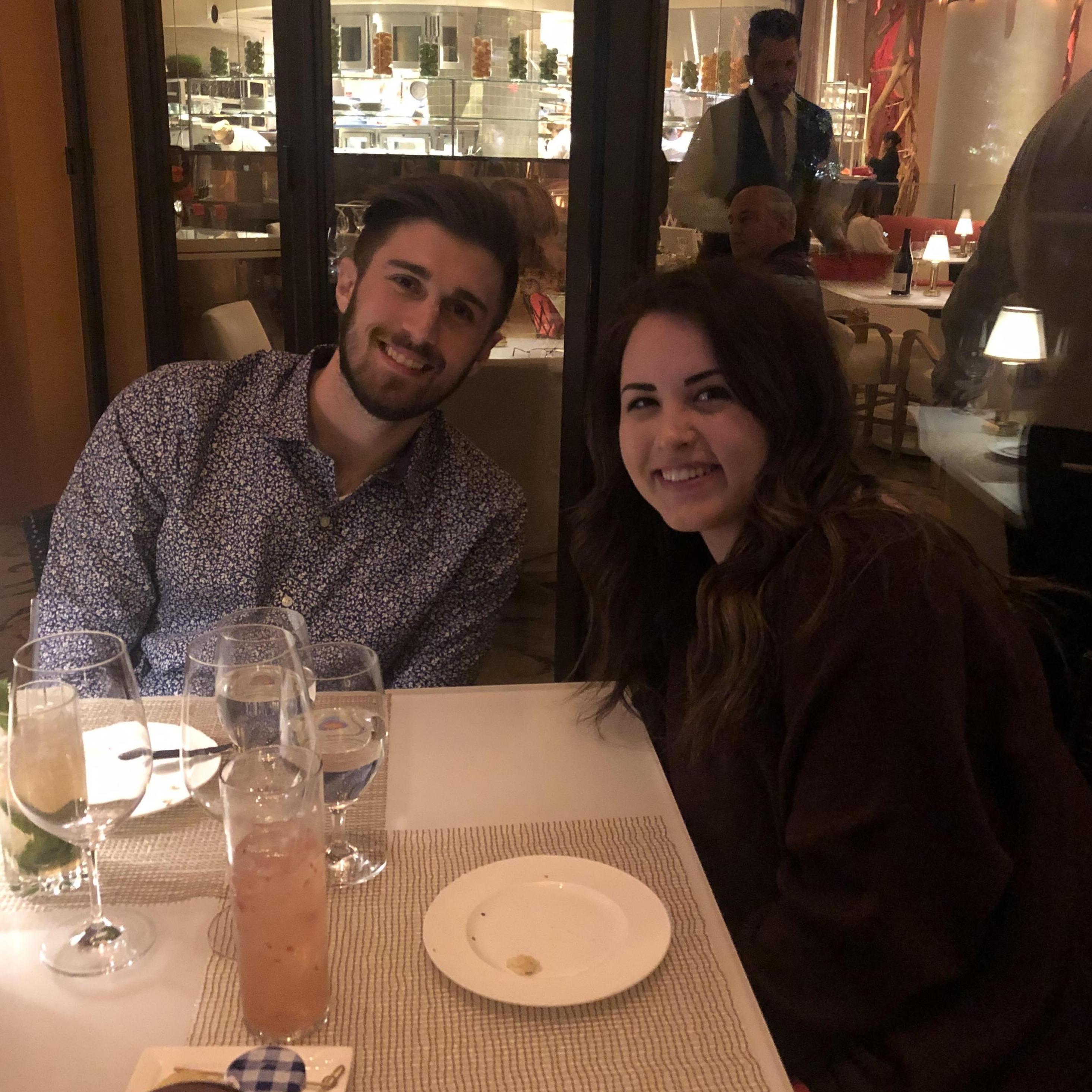 Both of our first time in Vegas and it happened to be March Madness weekend (March 22nd, 2019).