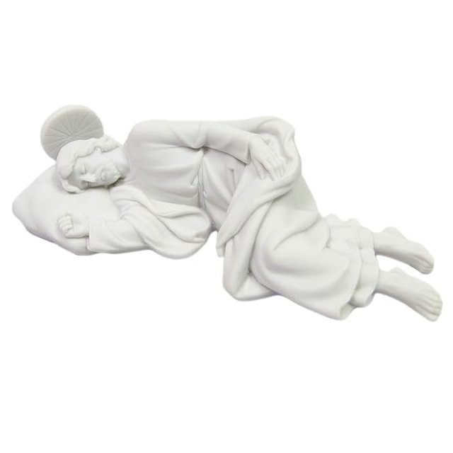8 Inch Sleeping Saint St Joseph Statue Sculpture Figurine Made in Italy