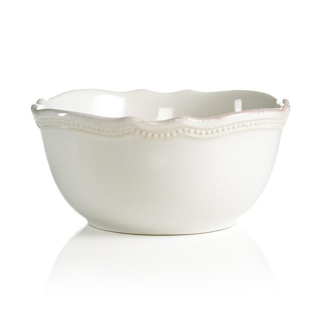 Lenox Dinnerware, French Perle Bead White All-Purpose Bowl