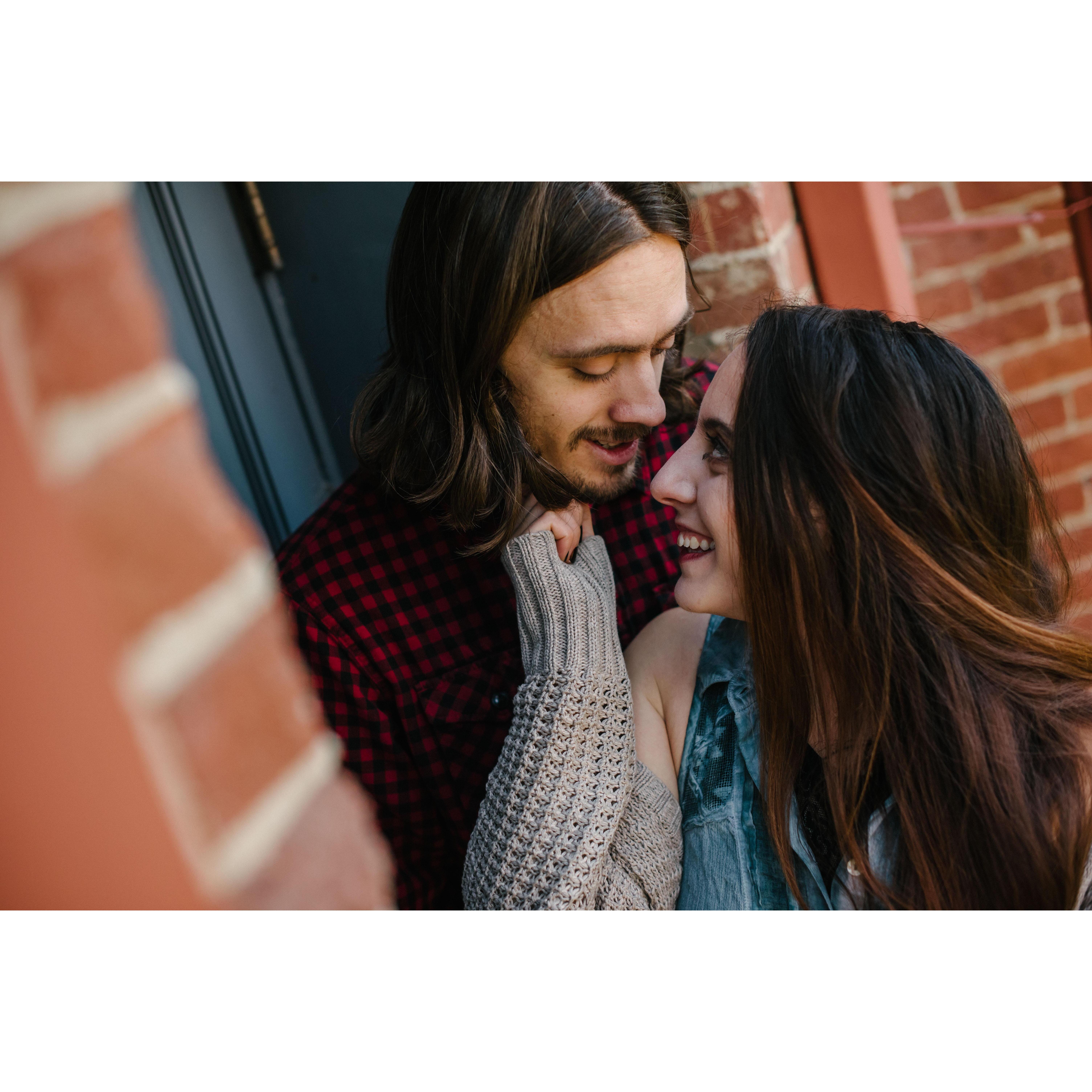 Engagement shoot back in Boulder, CO with our friend, Chelsey Pas with Friends & Lovers Photography!