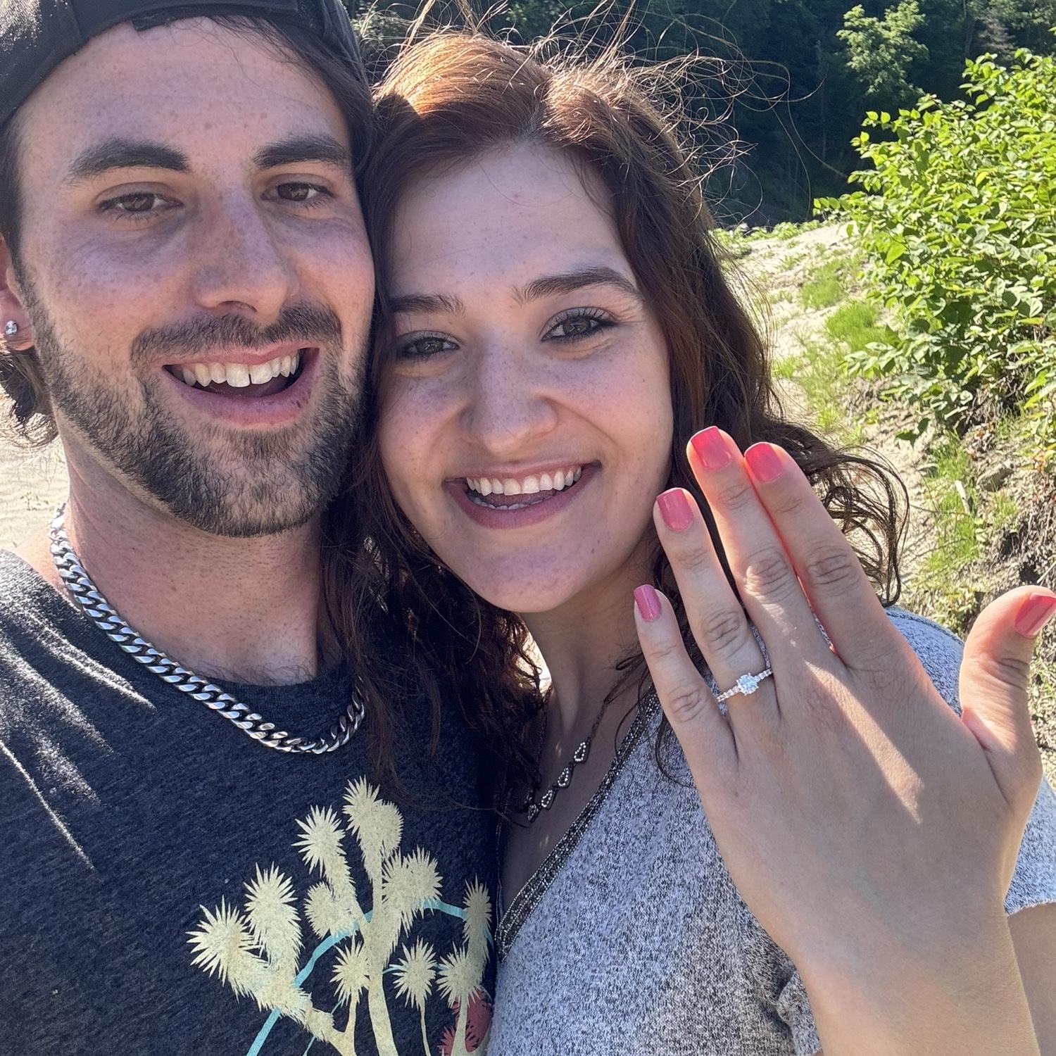 Proposal at the Quechee Gorge in VT