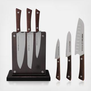 7-Piece Knife Block Set, Stone Series