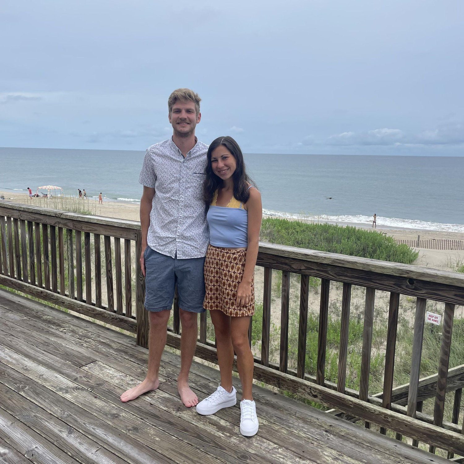 First time together in the OBX.