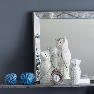 3-Piece Vivek White Owl Set