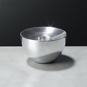 Pierce Silver Tea Light Holder