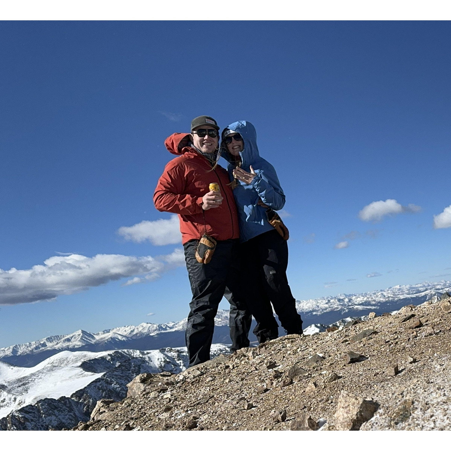 on top of the world!