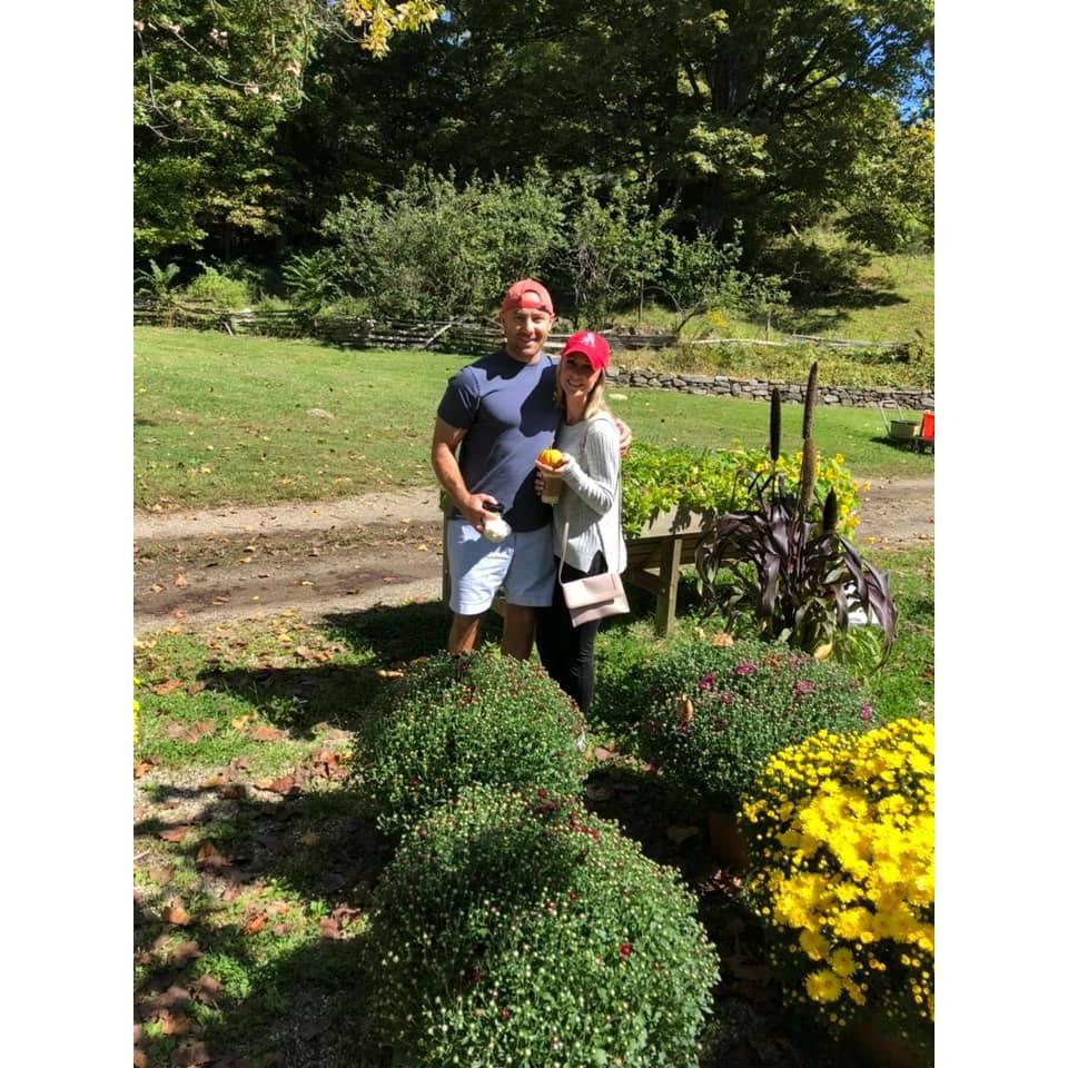 Josh meeting Mere & Jake for the first time in CT. Anyone who can spend a full afternoon at a winery with Mere and I is 100% a keeper.