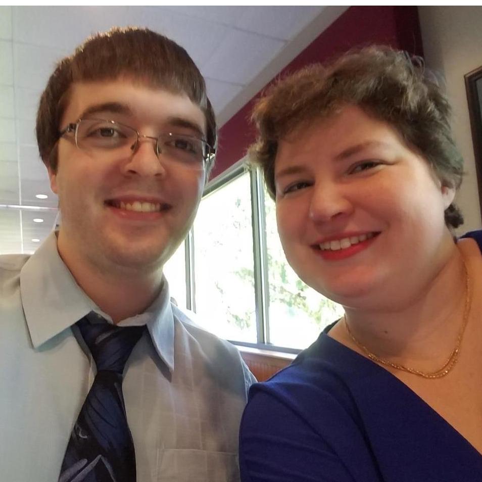 Our first wedding as a couple!