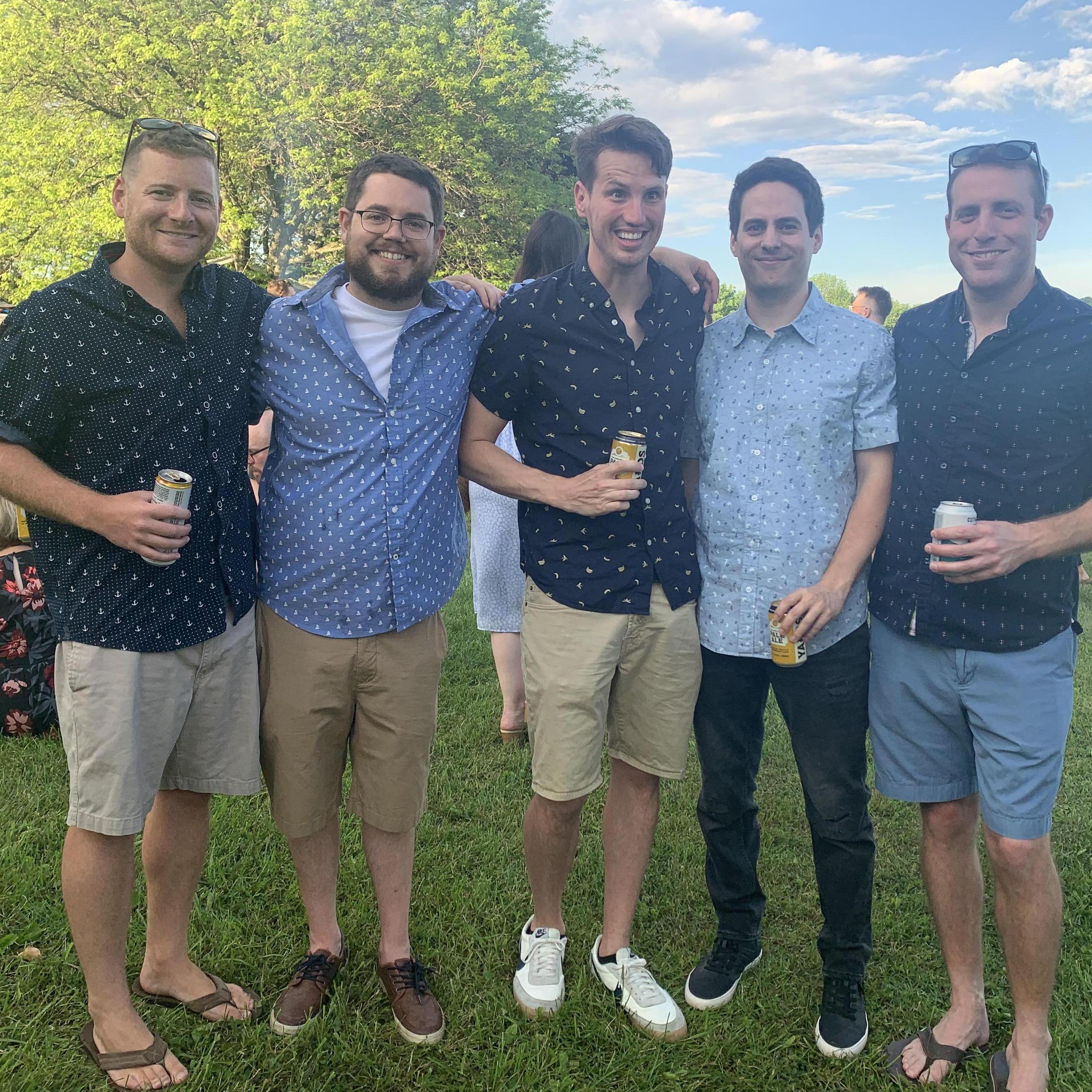 Groomsmen (missing Ben!)