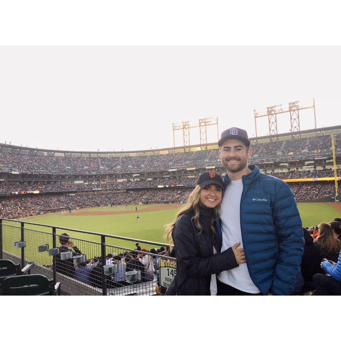 Our first trip to the Bay Area together