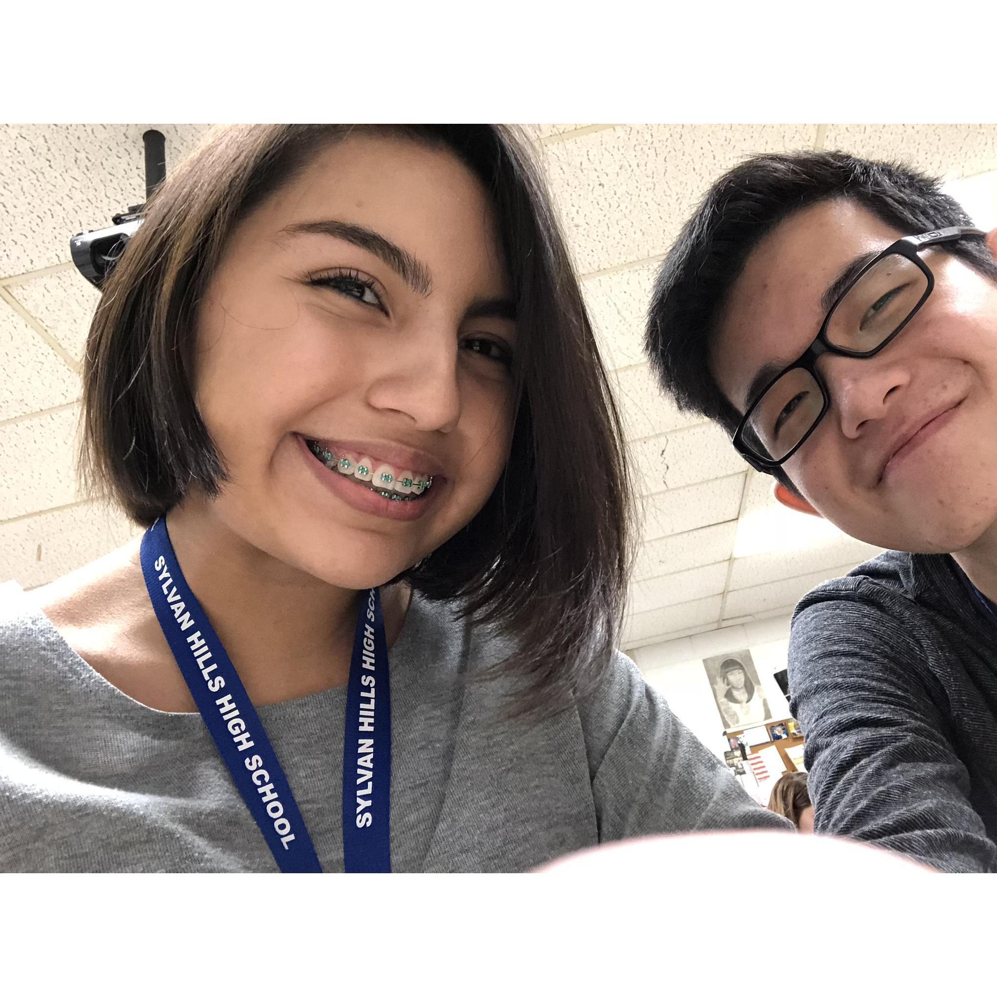 Our first picture together!