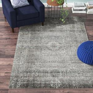 Pervenche Gray Area Rug (5' x 8')