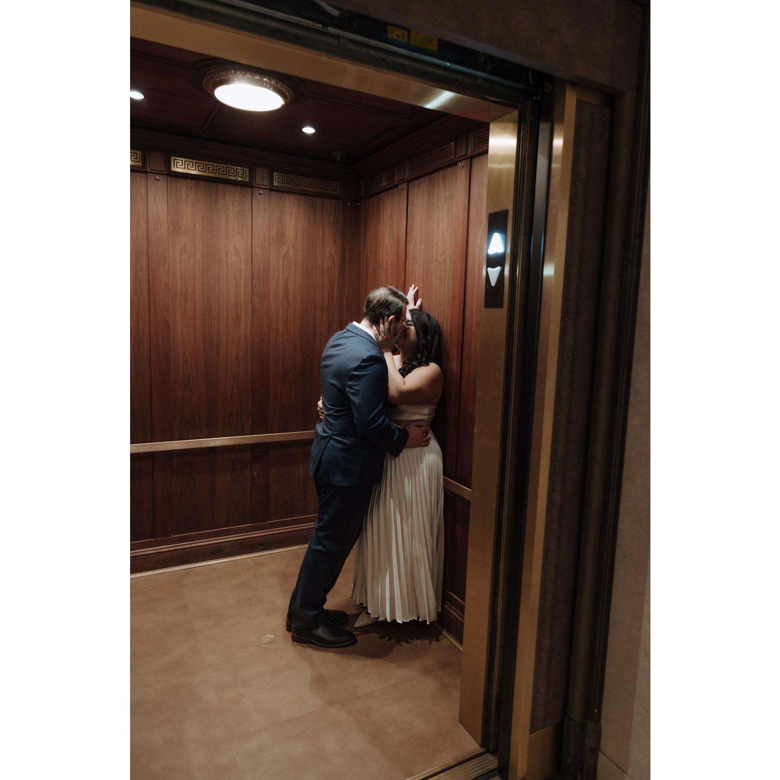 This one gave us both butterflies. It felt like we were in a movie.