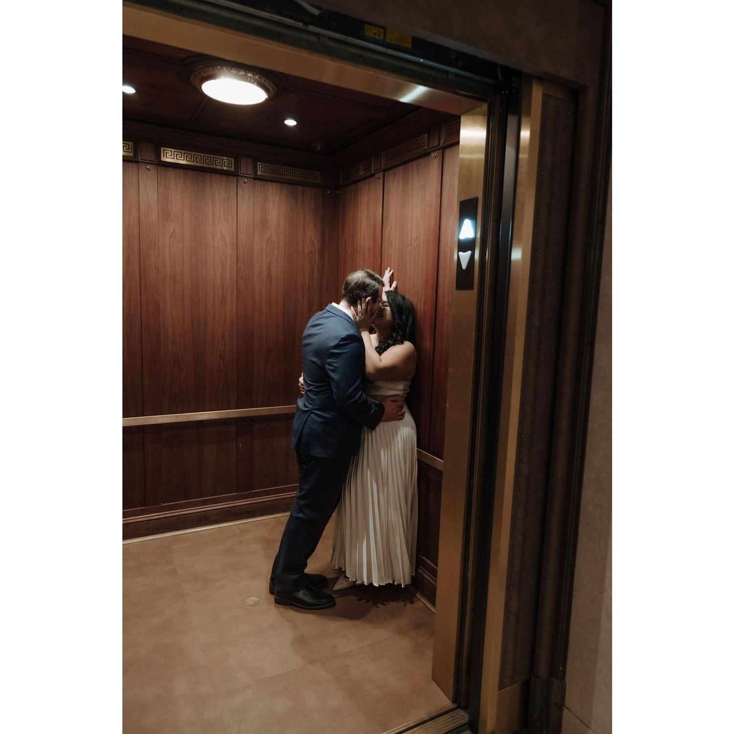 This one gave us both butterflies. It felt like we were in a movie.