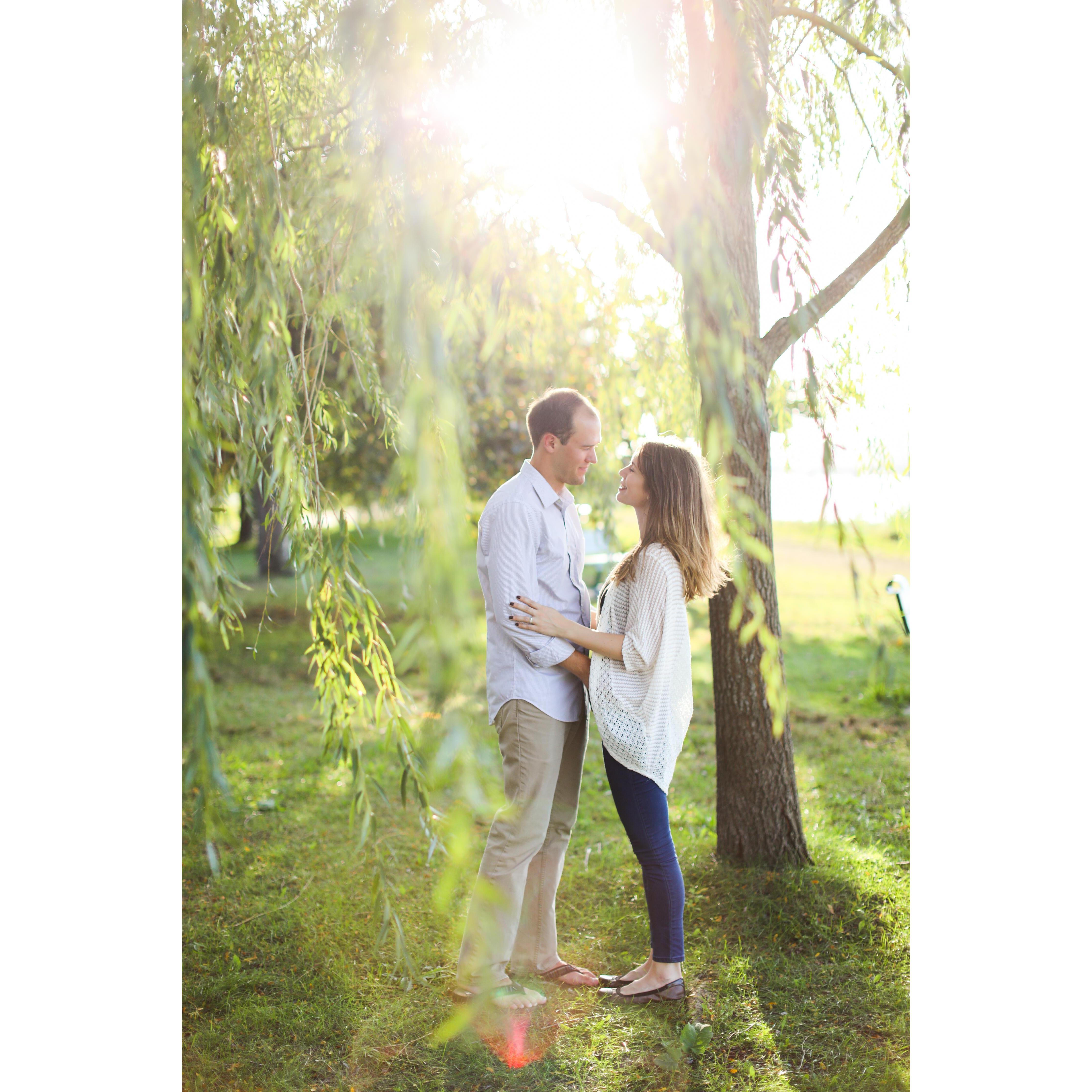 Engagement photo session, 2017