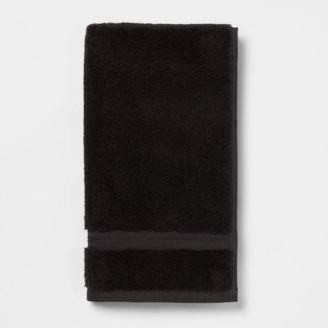 Antimicrobial Hand Towel Black - Total Fresh