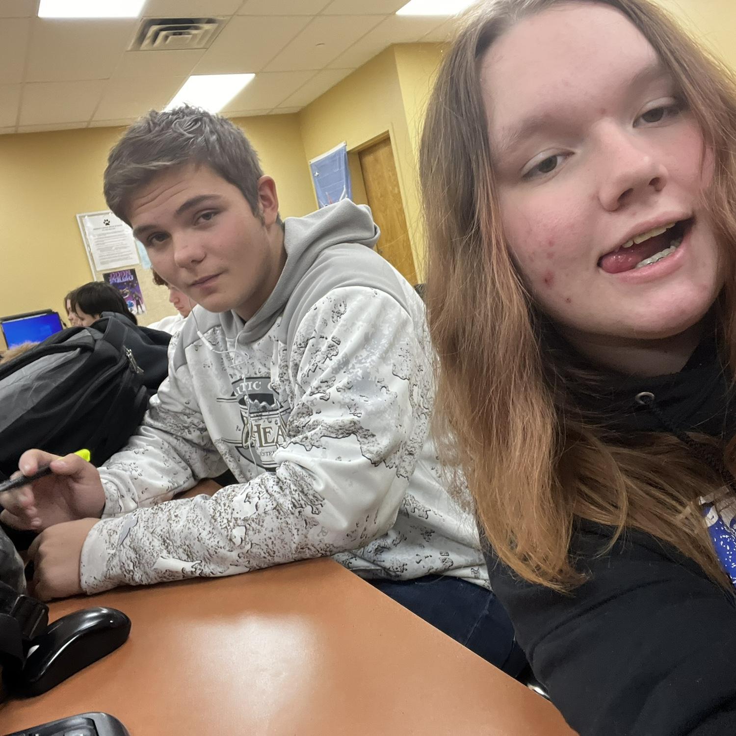 the one class we had together. Computer programming I think?