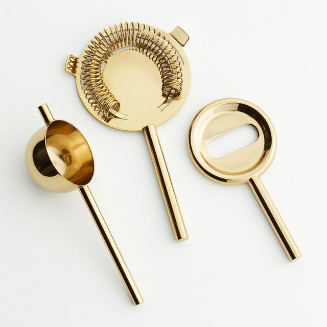 Calder Brass 3-Piece Tool Set