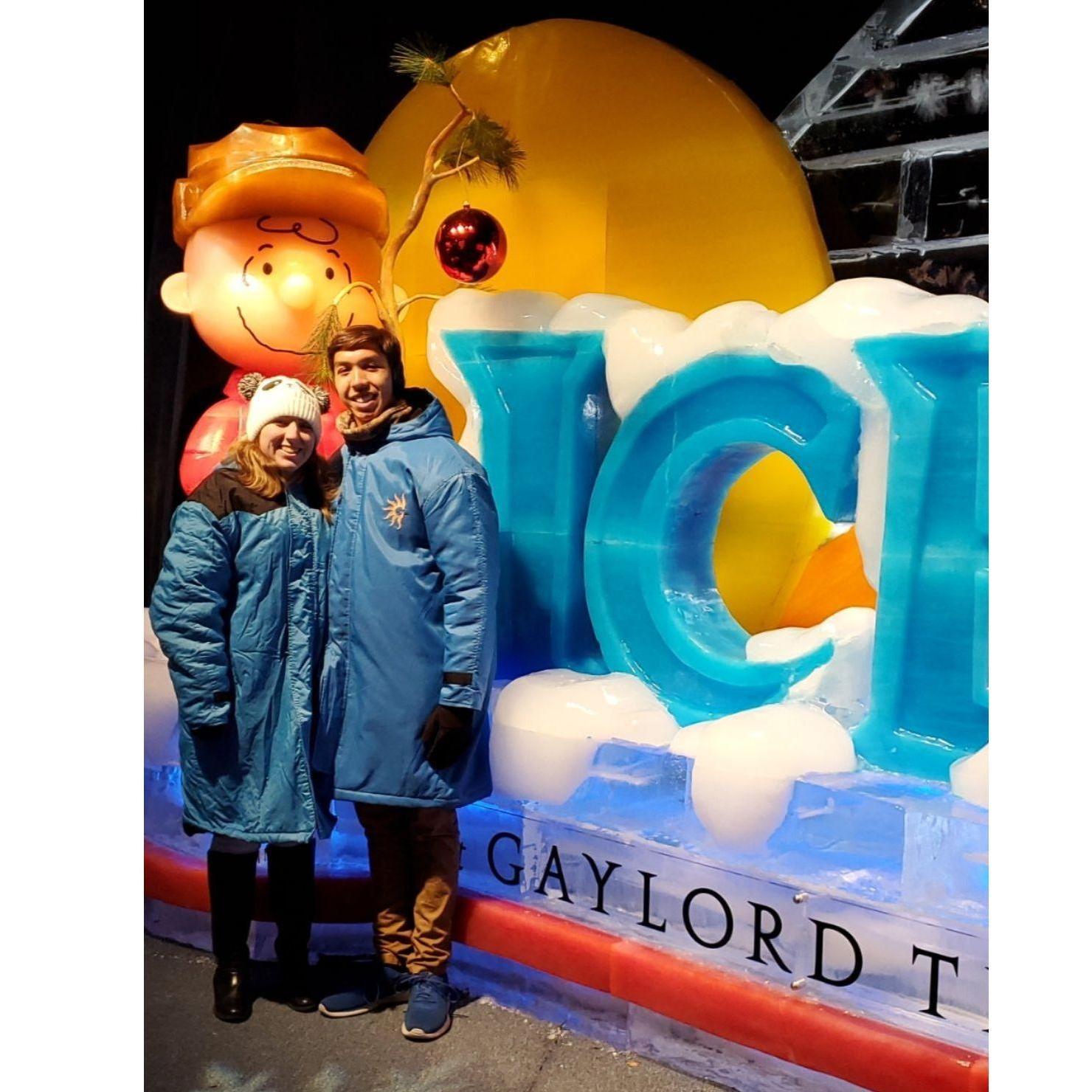 It wasn't known at the time, but this trip to "Ice" at the Gaylord Texan in 2019 has become another tradition we have enjoyed going to (almost) each year!