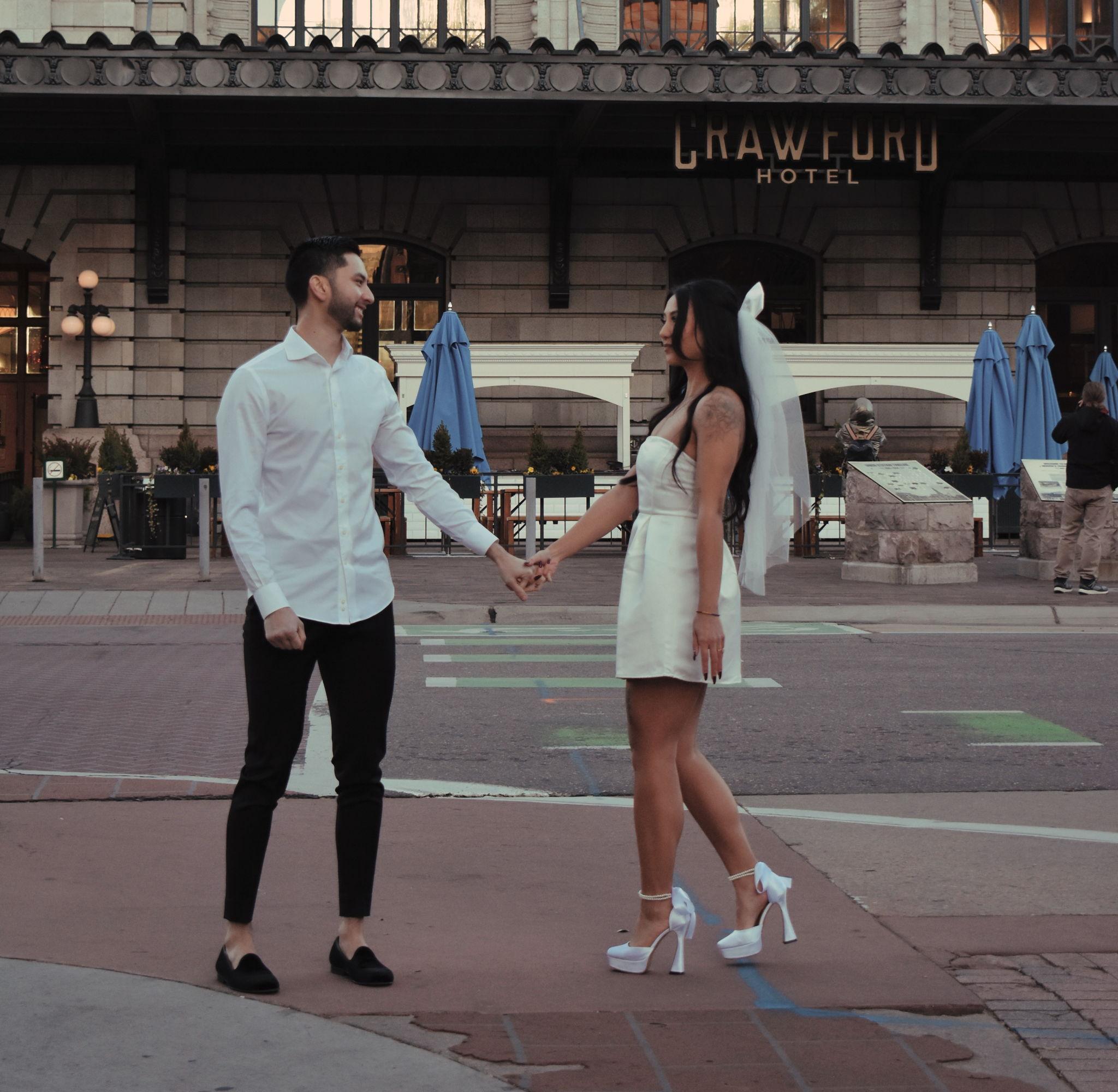 The Wedding Website of Allyssa Ross and Yama Farani