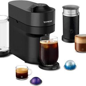 Nespresso Vertuo Pop+ Coffee and Espresso Machine with Frother - Liquorice Black