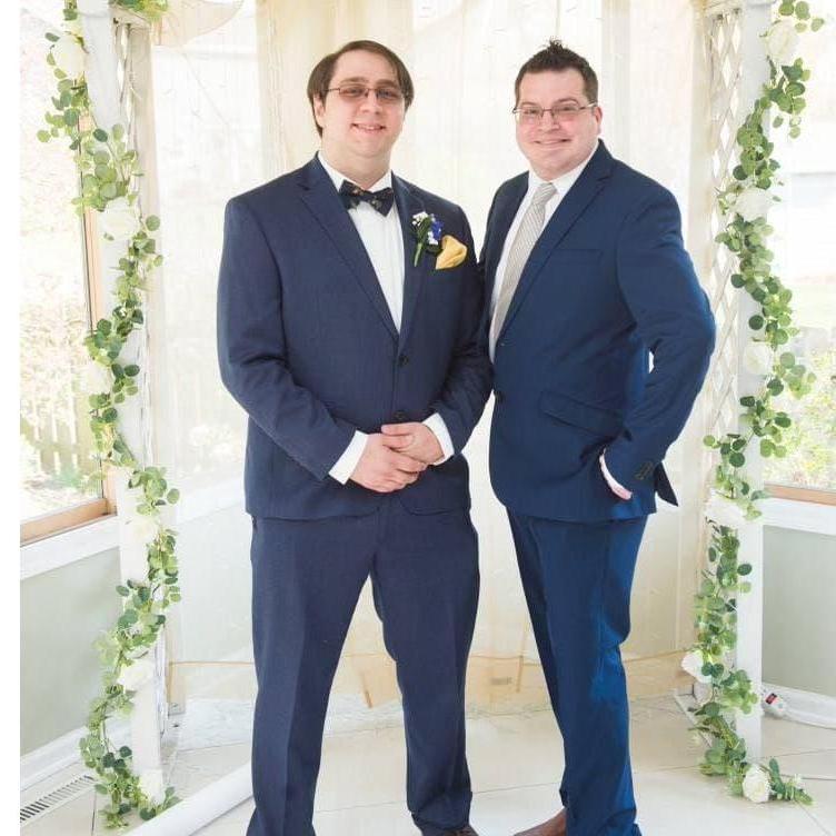 This was us at my brothers wedding