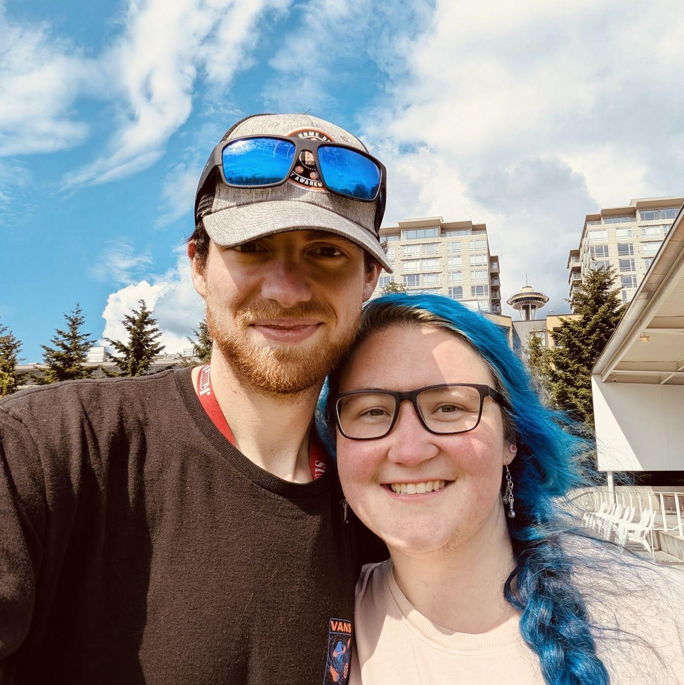 First trip together!! Hello Seattle.