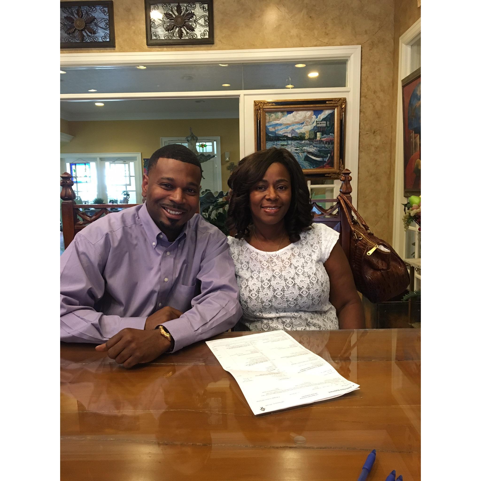 Making money moves!! Our first of many!!!