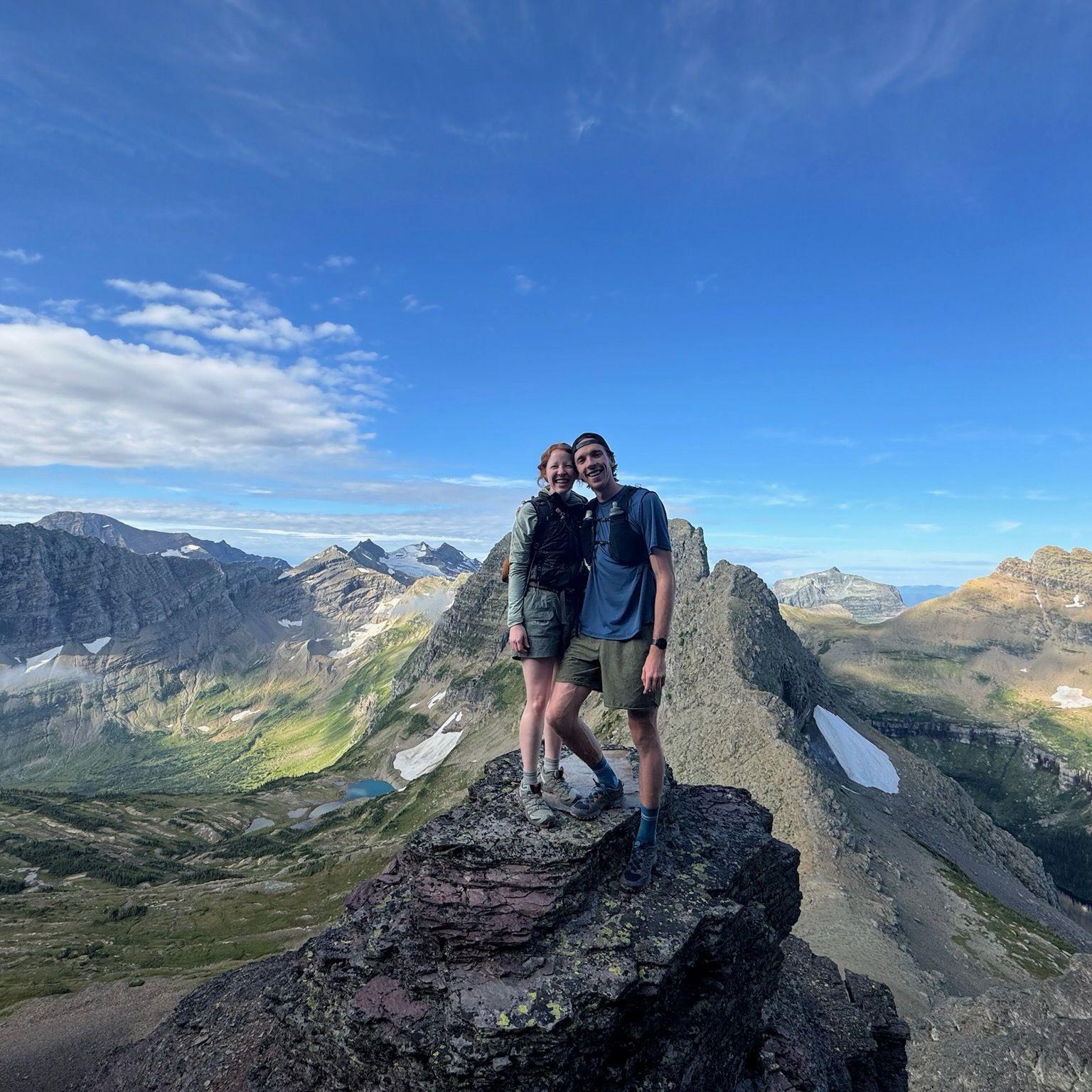 Reynolds Peak in Glacier NP! Quite the adventure the say the least.