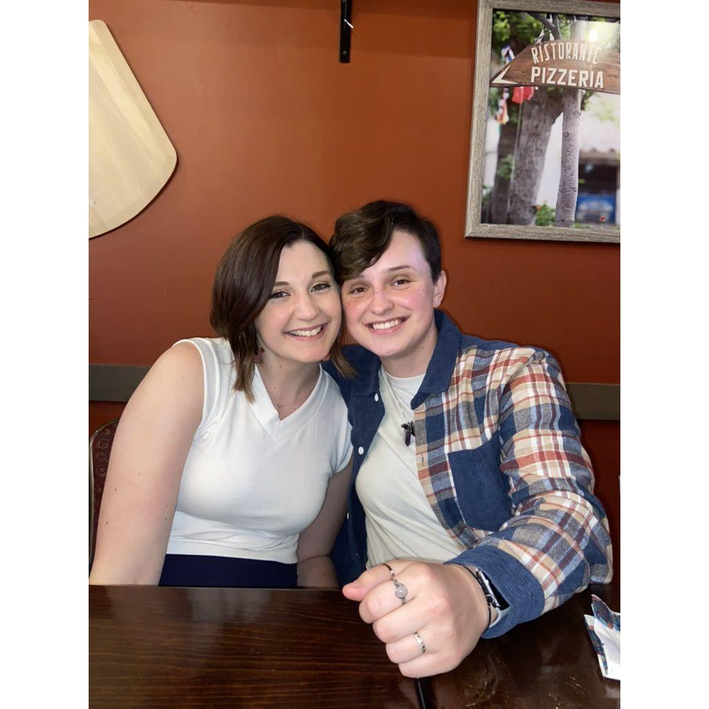 The first picture we ever took together!