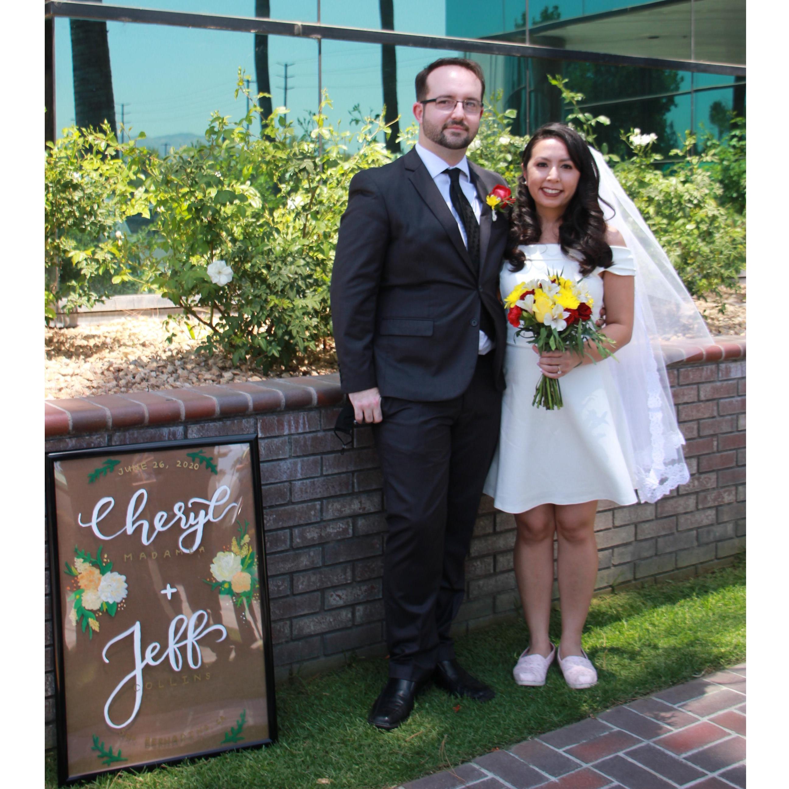 Our civil ceremony