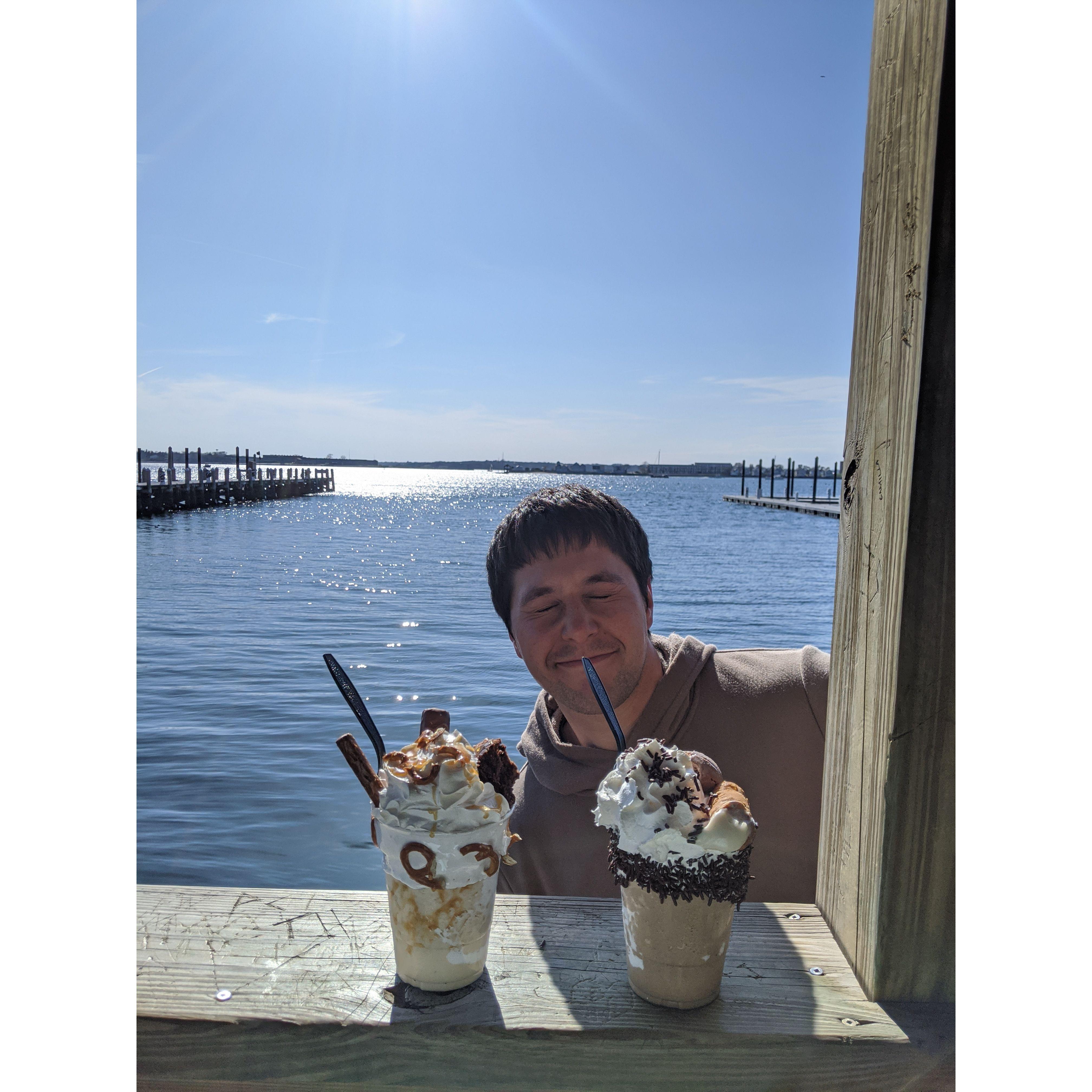 Epic milkshakes from Kaffeology in Newport