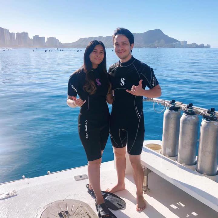 Scuba diving in Hawaii 2021
