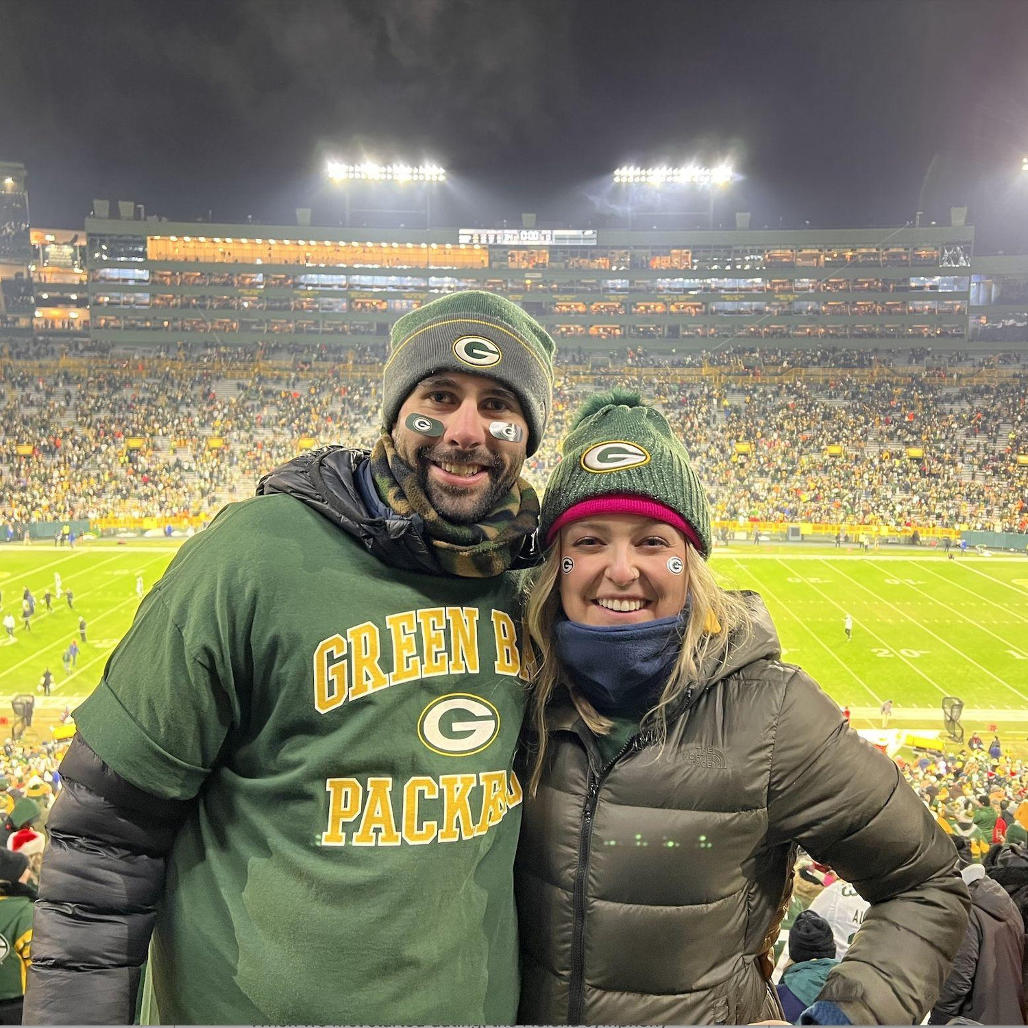 Lambeau leap for joy