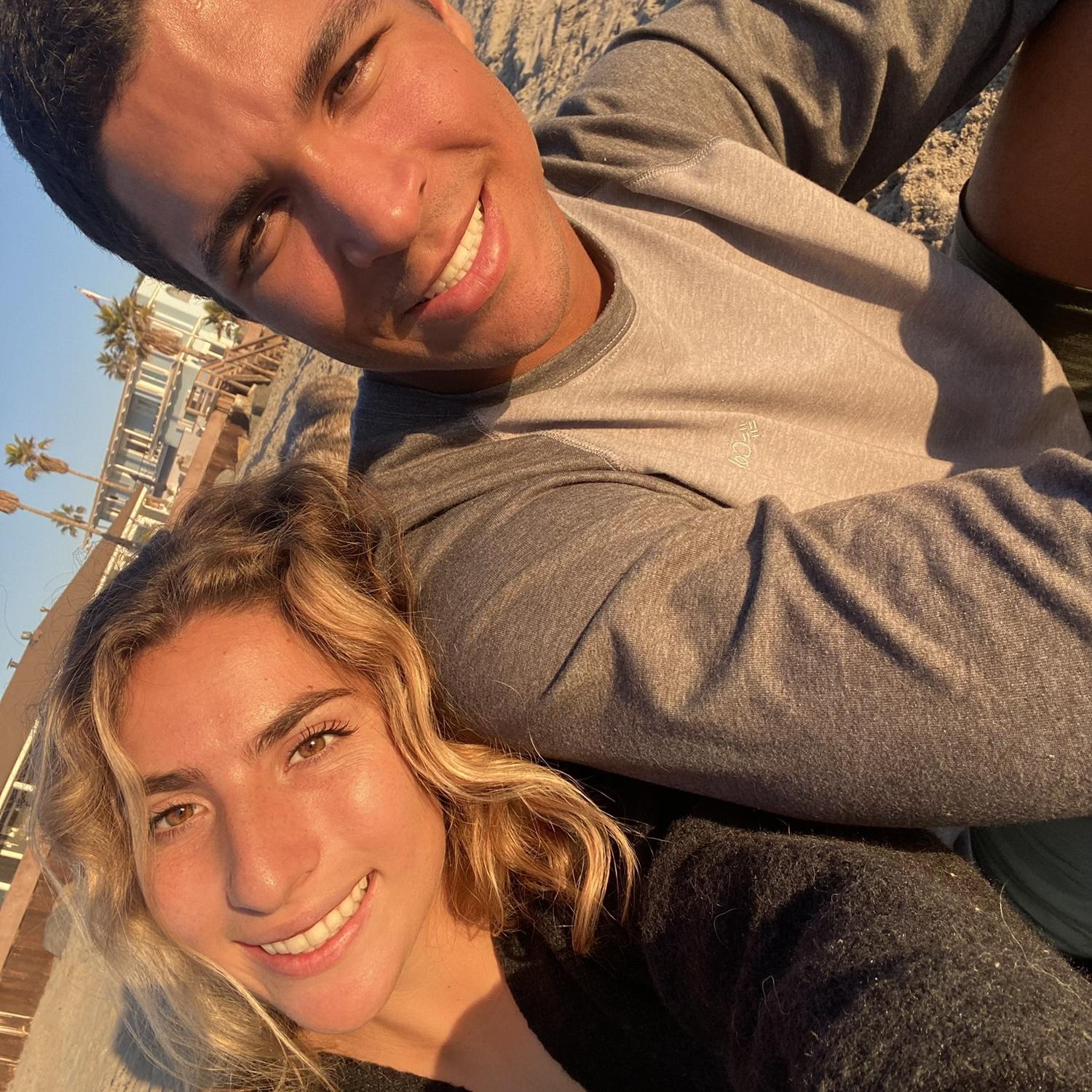 Date Night at Del Mar Beach