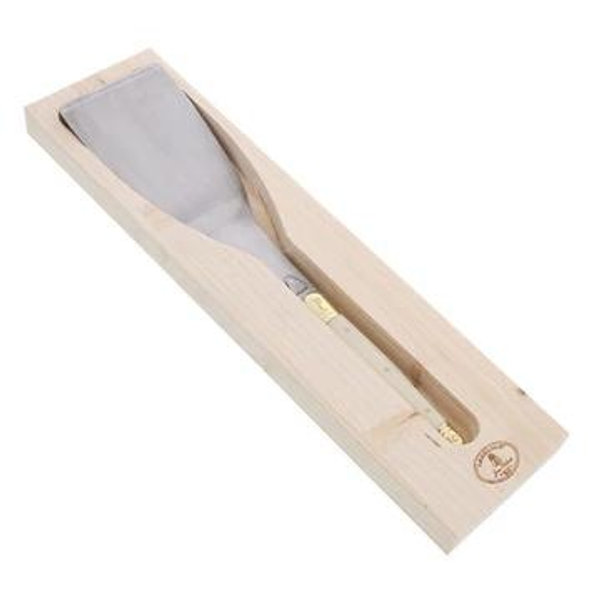 Jean Dubost Laguiole Stainless Steel Spatula with Ivory Handle